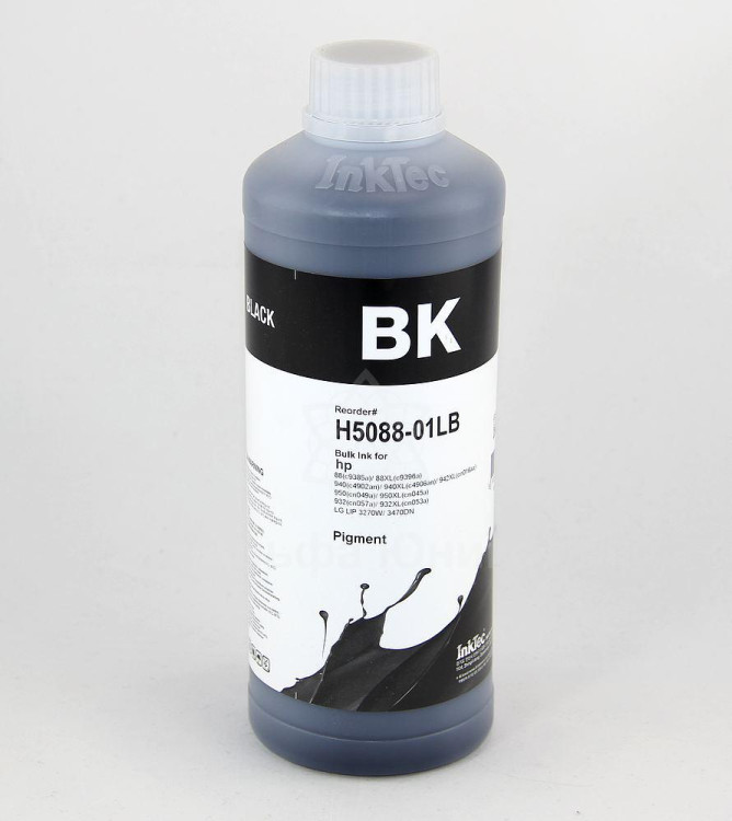 Чернила InkTec 1л H5088-01LB черные Pigment (HP C9385A(88), C4902AN(940), cn049an(950) ) Чернила InkTec 1л H5088-01LB черные Pigment (HP C9385A(88), C4902AN(940), cn049an(950) )
