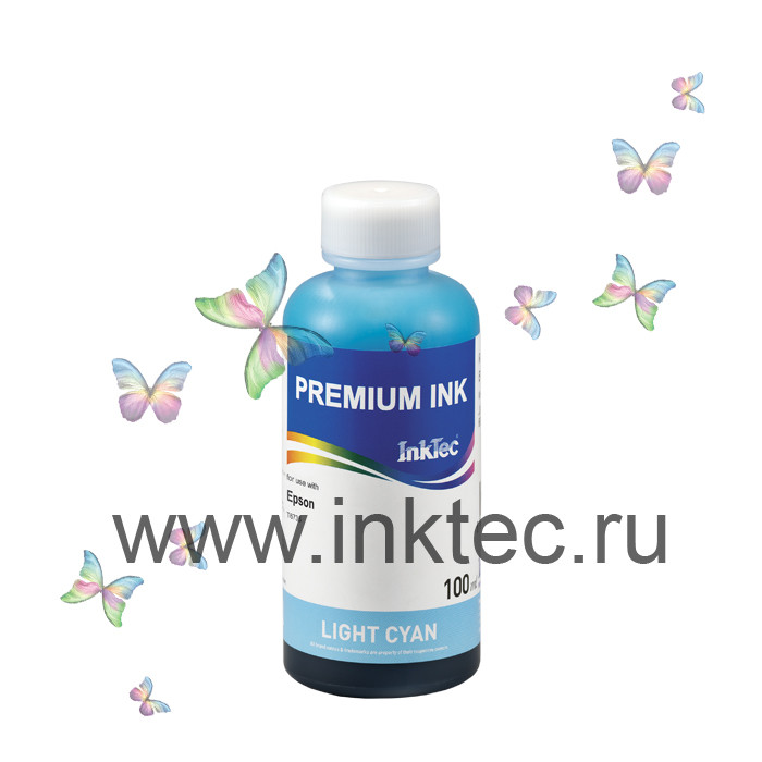Чернила InkTec 100мл E0017-100MLC светло-синие (Еpson T6735/ T6745) Чернила InkTec 100мл E0017-100MLC светло-синие (Еpson T6735/ T6745)