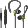 Наушники вкладыши вакуумные с микрофоном Defender OutFit W760 серый+желтый, 1.5м, для смартфонов Наушники вкладыши вакуумные с микрофоном Defender OutFit W760 серый+желтый, 1.5м, для смартфонов