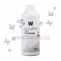 Чернила InkTec 1кг. DTF-B01KWA белый для печатных головок EPSON i3200 / DX5 / DX7 / XP600