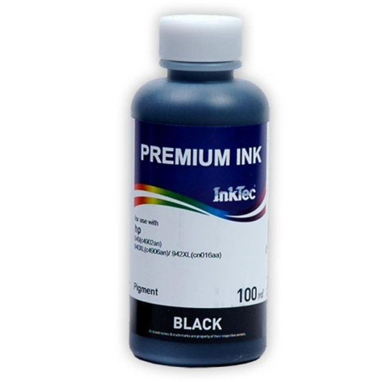 Чернила InkTec 100мл H5088-100MB черные Pigment (HP C9385A, C9396A ,C4902AN(940), C4906AN(940XL)) Чернила InkTec 100мл H5088-100MB черные Pigment (HP C9385A, C9396A ,C4902AN(940), C4906AN(940XL))
