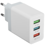 Адаптер сетевой 3USB Wiiix UNN-4-3-01-3QC 2.4A белый Адаптер сетевой 3USB Wiiix UNN-4-3-01-3QC 2.4A белый