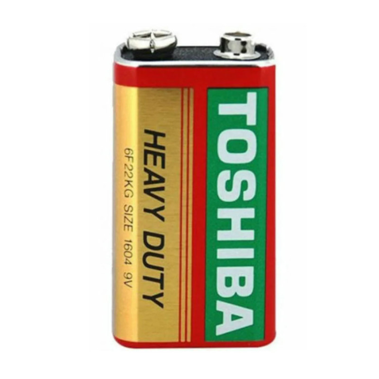 Крона 9V солевая Toshiba 6F22 Крона 9V солевая Toshiba 6F22