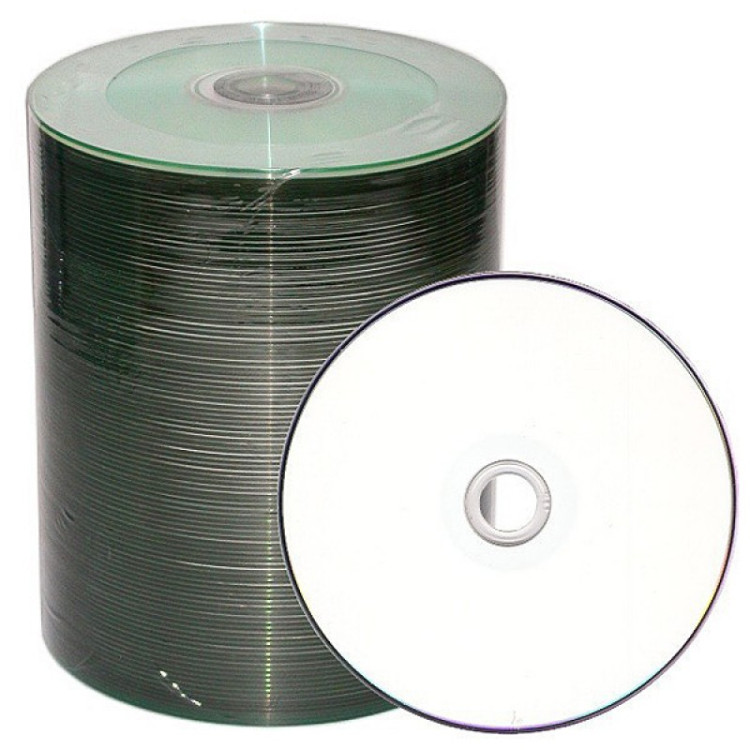 Диск CD-R 700Mb Mirex 48x, без коробки White Shrink, Thermal Print Диск CD-R 700Mb Mirex 48x, без коробки White Shrink, Thermal Print
