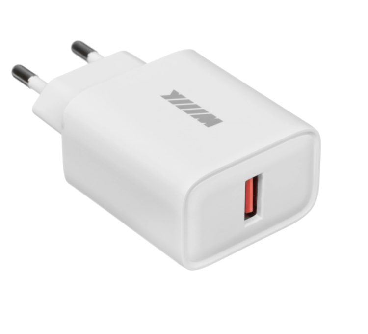 Адаптер сетевой 1USB Wiiix UNN-1-1-03-QC 3A белый Адаптер сетевой 1USB Wiiix UNN-1-1-03-QC 3A белый