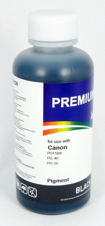 Чернила InkTec 100мл C905-100MB черные Pigment (Canon PGI-5Bk/ PG-40/50)
