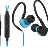 Наушники вкладыши вакуумные с микрофоном Defender OutFit W770 черный+голубой, 1.5м, для смартфонов Наушники вкладыши вакуумные с микрофоном Defender OutFit W770 черный+голубой, 1.5м, для смартфонов